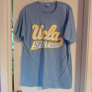 Women;s UCLA  Light Blue Spirit  Squad Short Sleeve  Tee SZ M